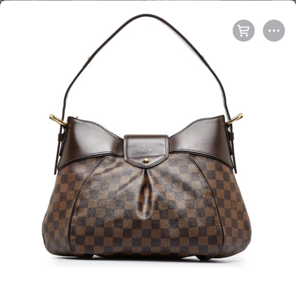 Pre-owned Louis Vuitton Damier Ebene Canvas
Sistina PM Bag - Picture 2 of 6